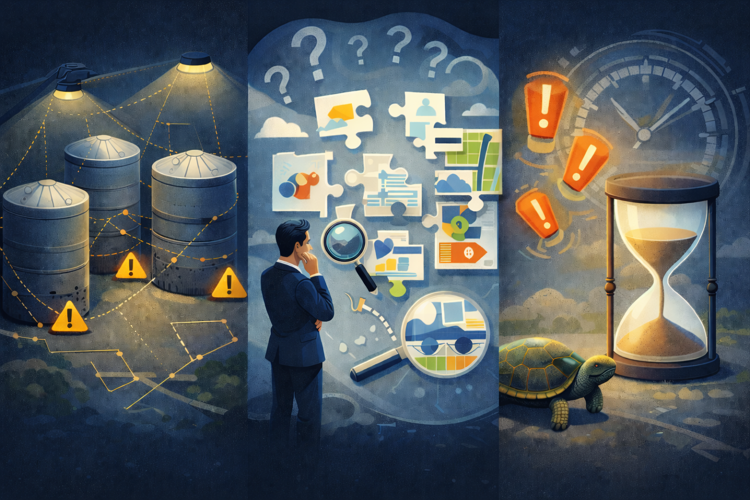 Fragmented government data systems problem